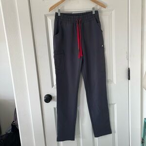Figs high waist grey scrub pants